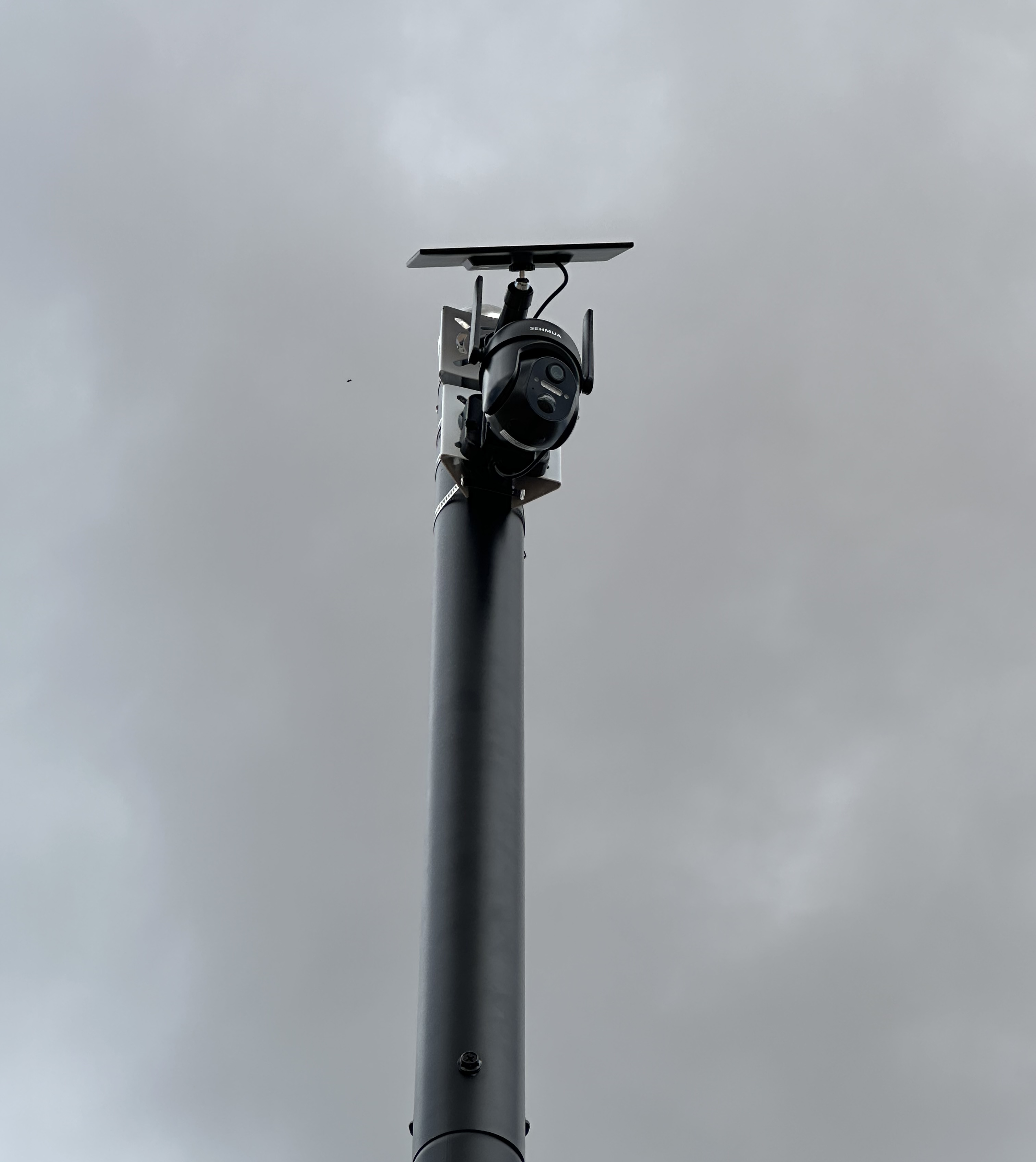 Outdoor camera install